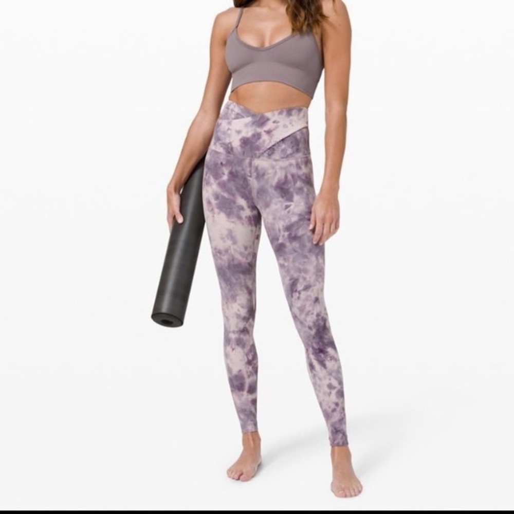 LULULEMON ALIGN CROSS WAIST 28” LEGGING